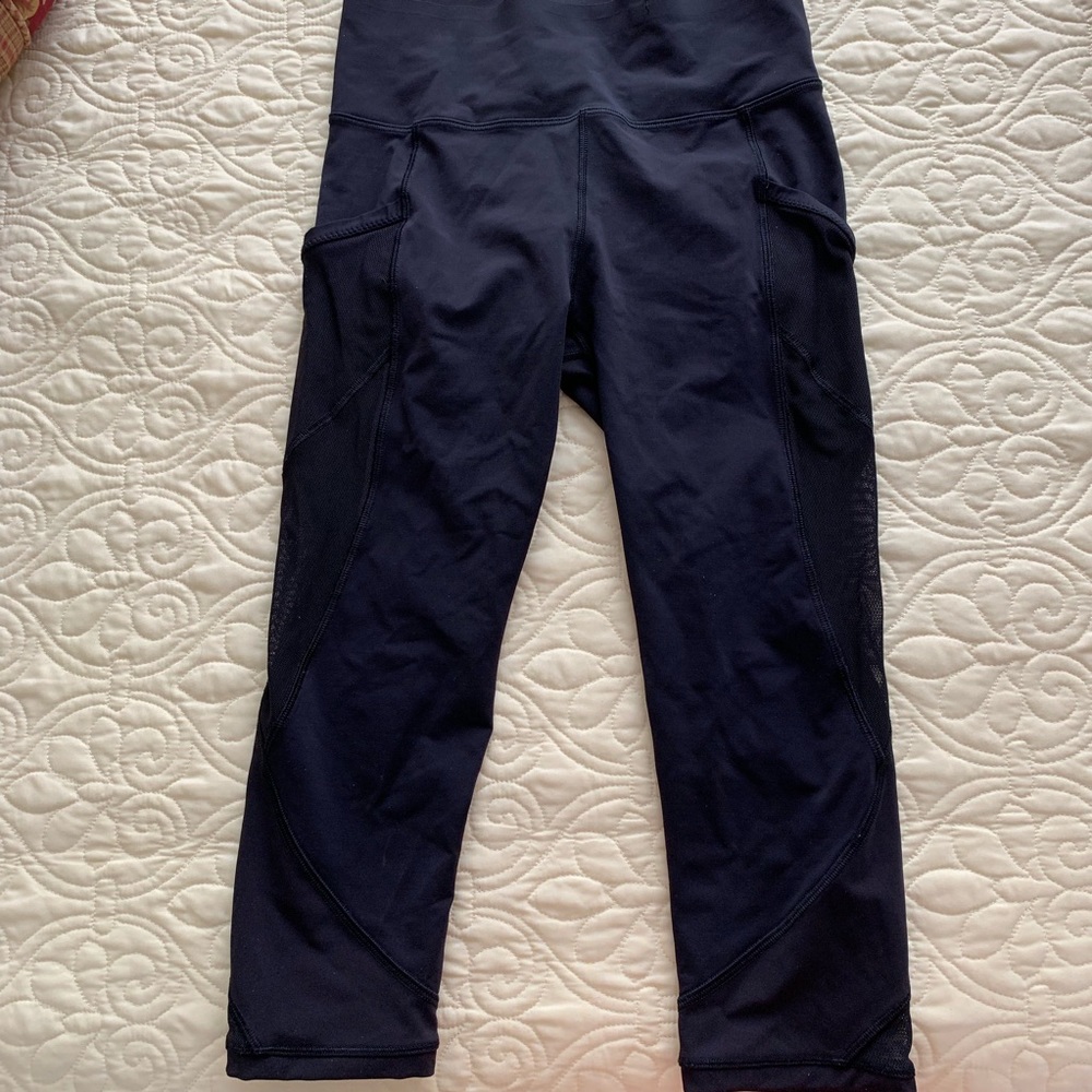 Cropped Mesh Lululemon Leggings!